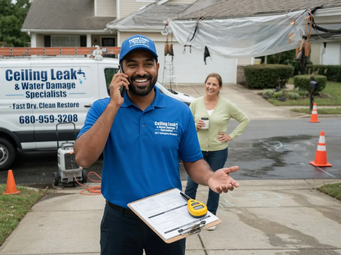 Ceiling Leak Cleanup Avella, PA FAQs